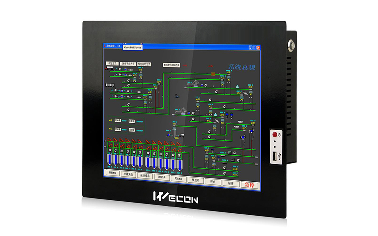 12 Pulgadas PC Industrial: WPC-120403A — imagen 1